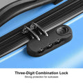 VAHIGCY Kids Luggage, Kids Ride - on Luggage with Spinner Wheels Suitcase, Kid'S Ride - on Suitcase Help Your Child Relax, Carry on Trolley Luggage with Password Lock, 20"