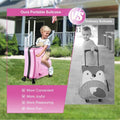 VAHIGCY Kids Luggage, Kids Ride - on Luggage with Spinner Wheels Suitcase, Kid'S Ride - on Suitcase Help Your Child Relax, Carry on Trolley Luggage with Password Lock, 20"