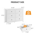 Homhougo Dresser for Bedroom Black with 5 Drawers, Tall Wood Organizer Storage Cabinet with Round Handle, Drawer Dresser for Closet, Living Room, Hallway, Nursery, Kids Bedroom