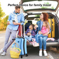 VAHIGCY Kids Luggage, Kids Ride - on Luggage with Spinner Wheels Suitcase, Kid'S Ride - on Suitcase Help Your Child Relax, Carry on Trolley Luggage with Password Lock, 20"