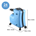 VAHIGCY Kids Luggage, Kids Ride - on Luggage with Spinner Wheels Suitcase, Kid'S Ride - on Suitcase Help Your Child Relax, Carry on Trolley Luggage with Password Lock, 20"